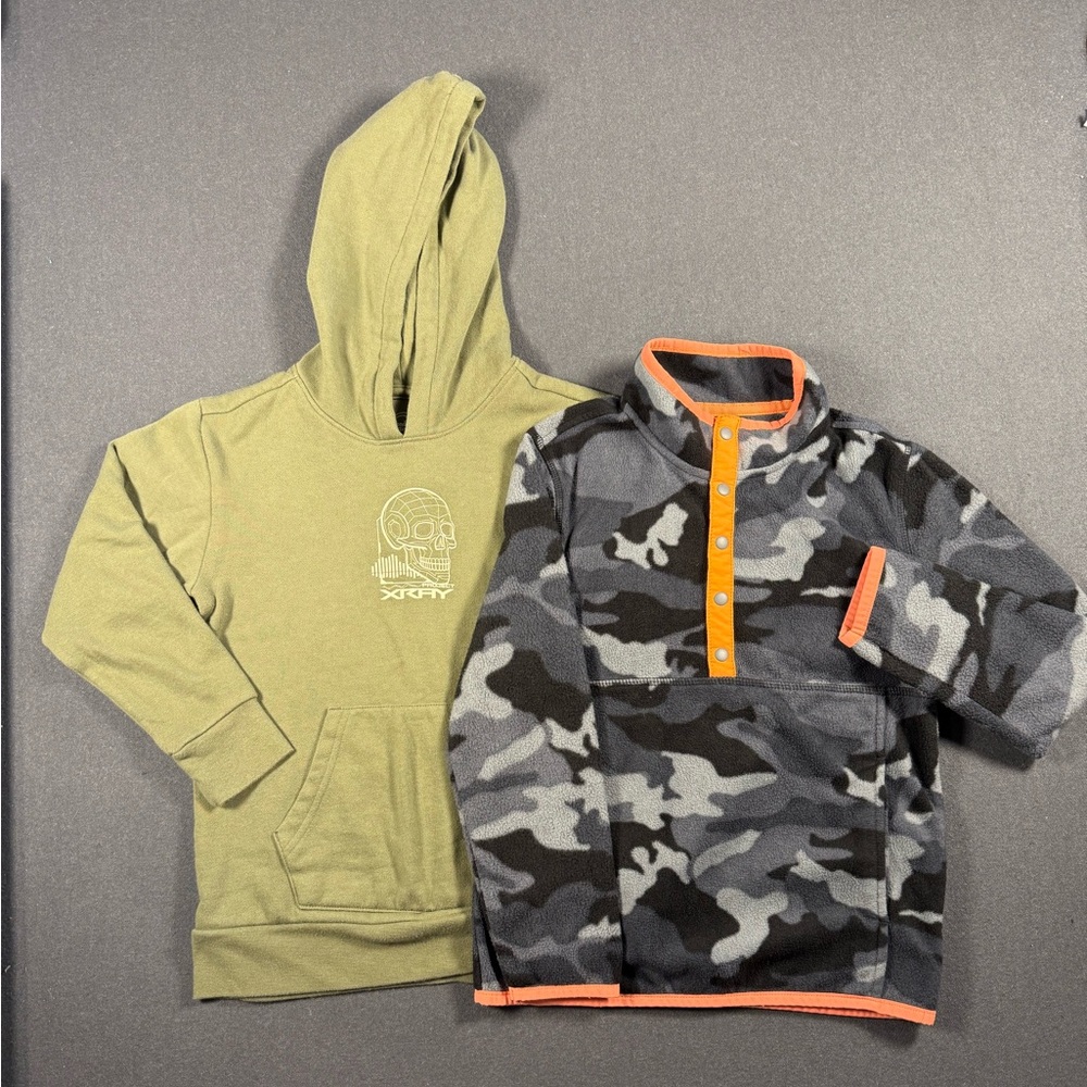 Wonder Nation Pullover and Hoodie Set of 2 - Size Small (6/7)